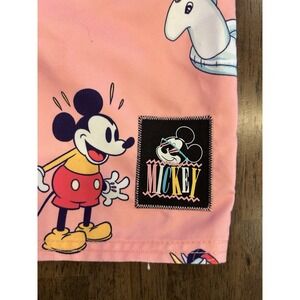 MENS NEFF DISNEY MICKEY MOUSE DRAWSTRING LINED SWIM BOARD SHORTS SIZE S